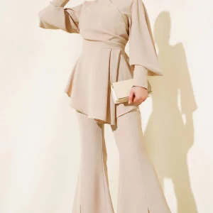 Ensemble deux pièces beige