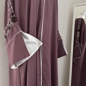 Abaya Tasnim violet