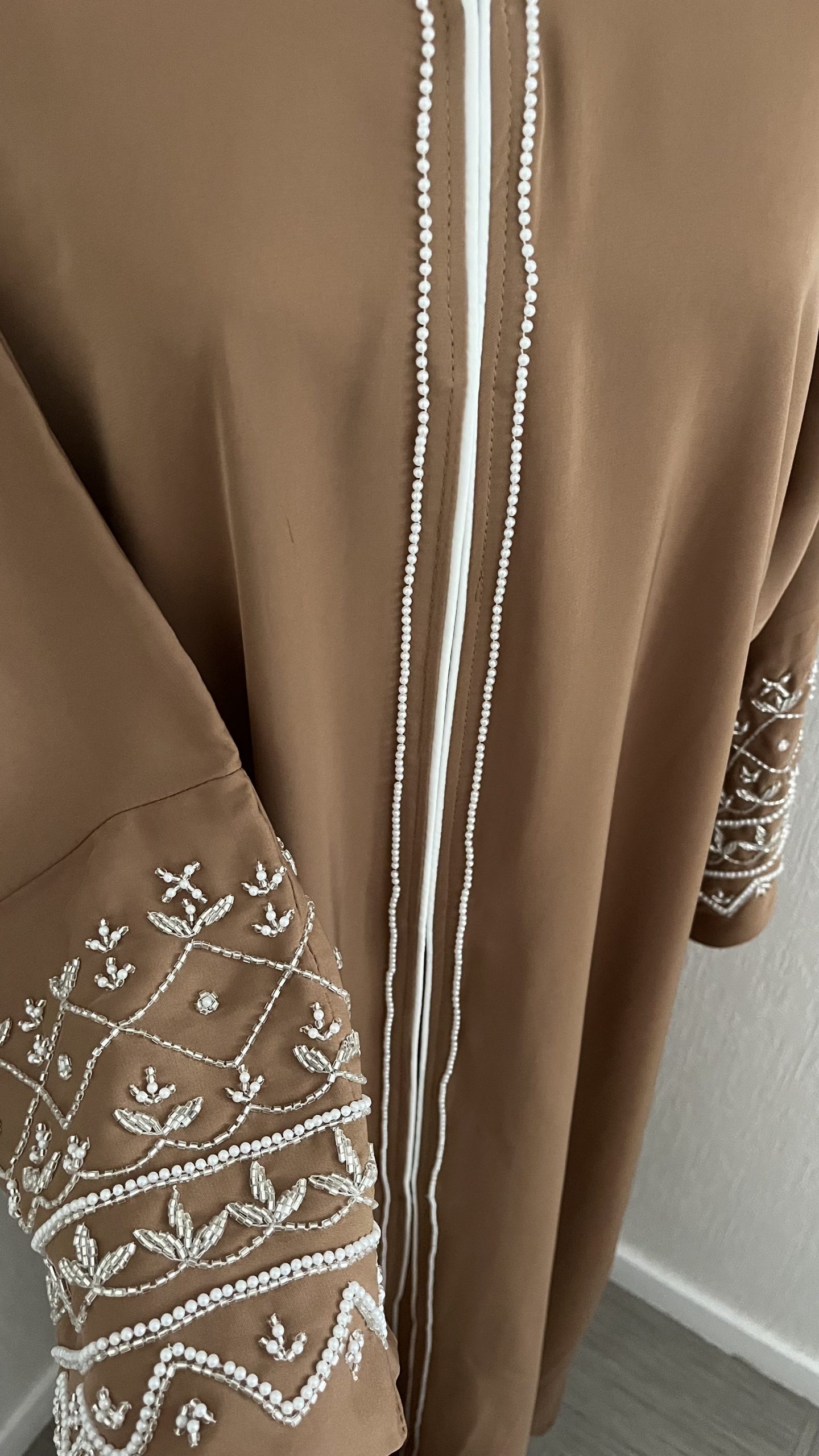 Abaya Nassima camel – Image 2